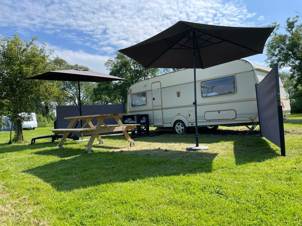 Tabbert Diadem 560 1997 geen kenteken, Caravans en Kamperen, Rondzit, Tabbert, Particulier, Douche