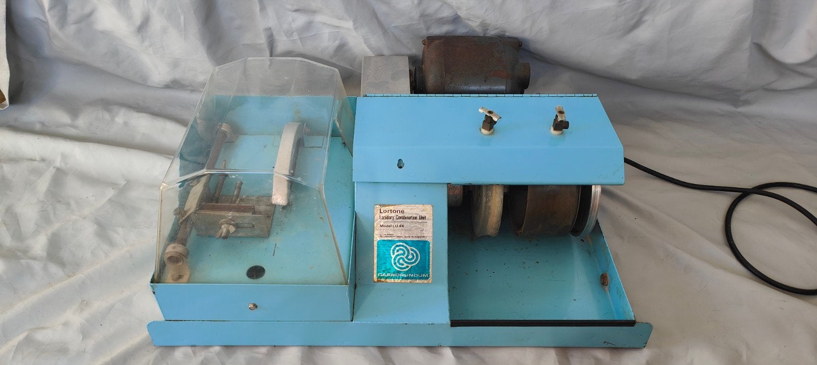 Lortone lapideer machine, Ophalen, Gebruikt
