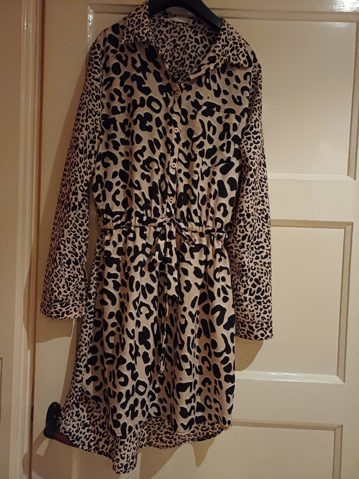 SuperTrash jurk met luipaardprint - Maat 38, Kleding | Dames, Maat 38/40 (M), SuperTrash, Overige kleuren, Ophalen of Verzenden