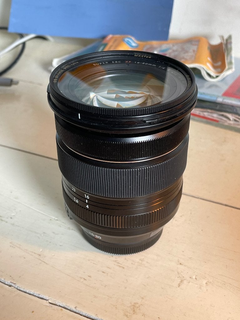 Fujifilm XF 16-80mm F/4 R OIS WR zoomlens, Audio, Tv en Foto, Fotografie | Lenzen en Objectieven, Ophalen, Zo goed als nieuw, Standaardlens