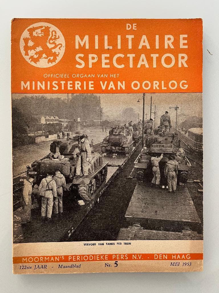 Militaire Spectator 1953, Gelezen, Ophalen of Verzenden, Algemeen, 1945 tot heden