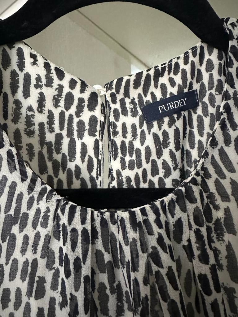 Te koop Purdey top gevoerd maat m, Maat 38/40 (M), Zwart, Ophalen of Verzenden, Zo goed als nieuw