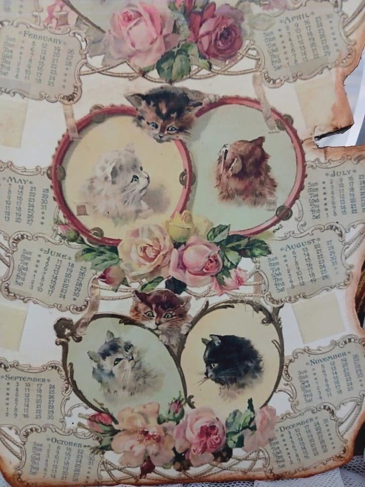 💕 Victoriaanse poezenkalender, Verzenden