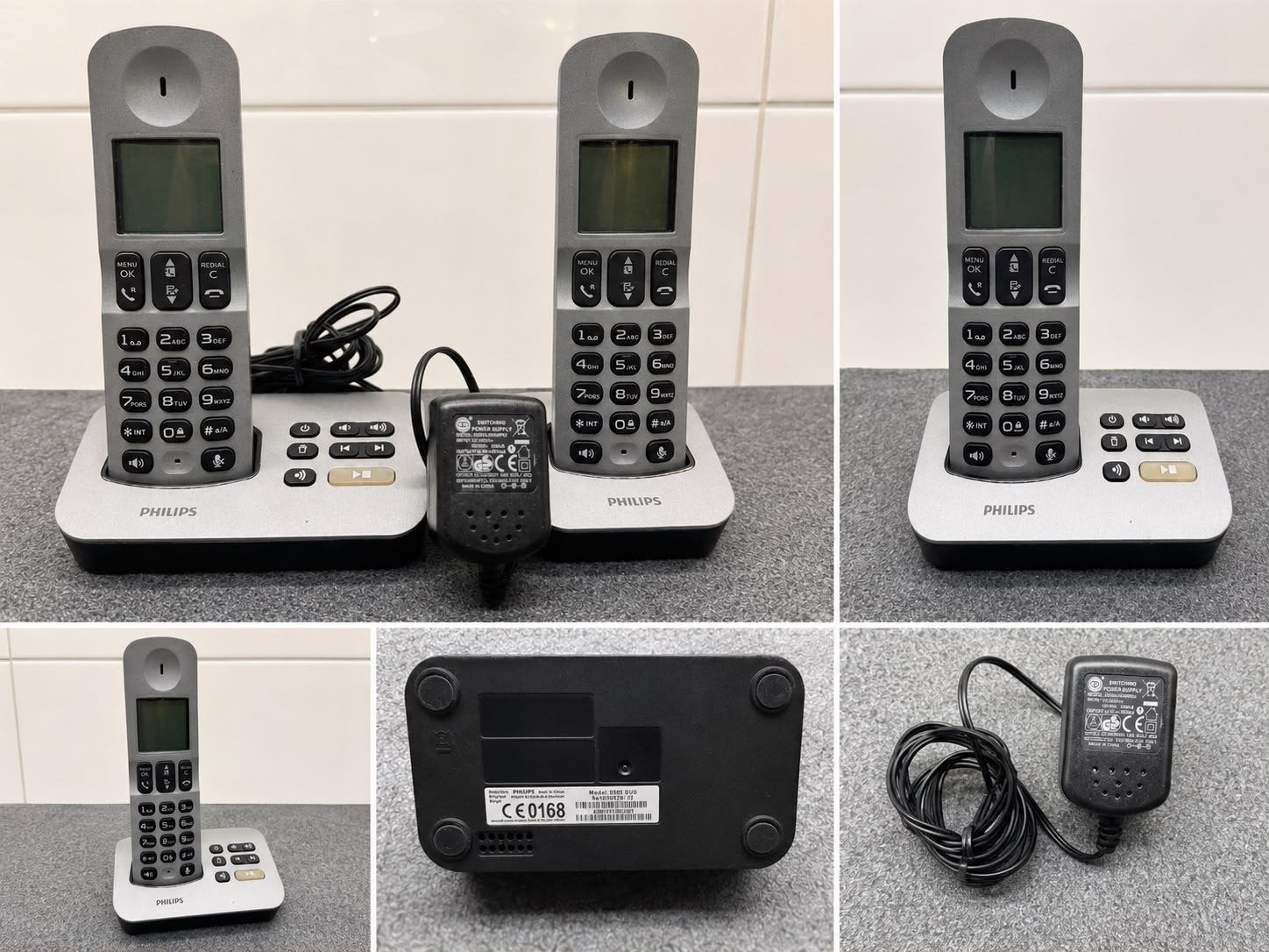 Philips D505 DUO DECT  huistelefoon + antwoordapparaat, Telecommunicatie, Vaste telefoons | Handsets en Draadloos, Ophalen, 2 handsets