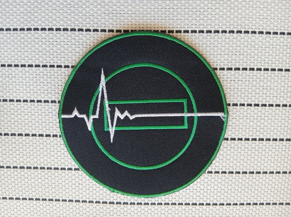Type O Negative mooie  life is killing me patch T11--9.5 cm, Ophalen of Verzenden, Nieuw, Kleding