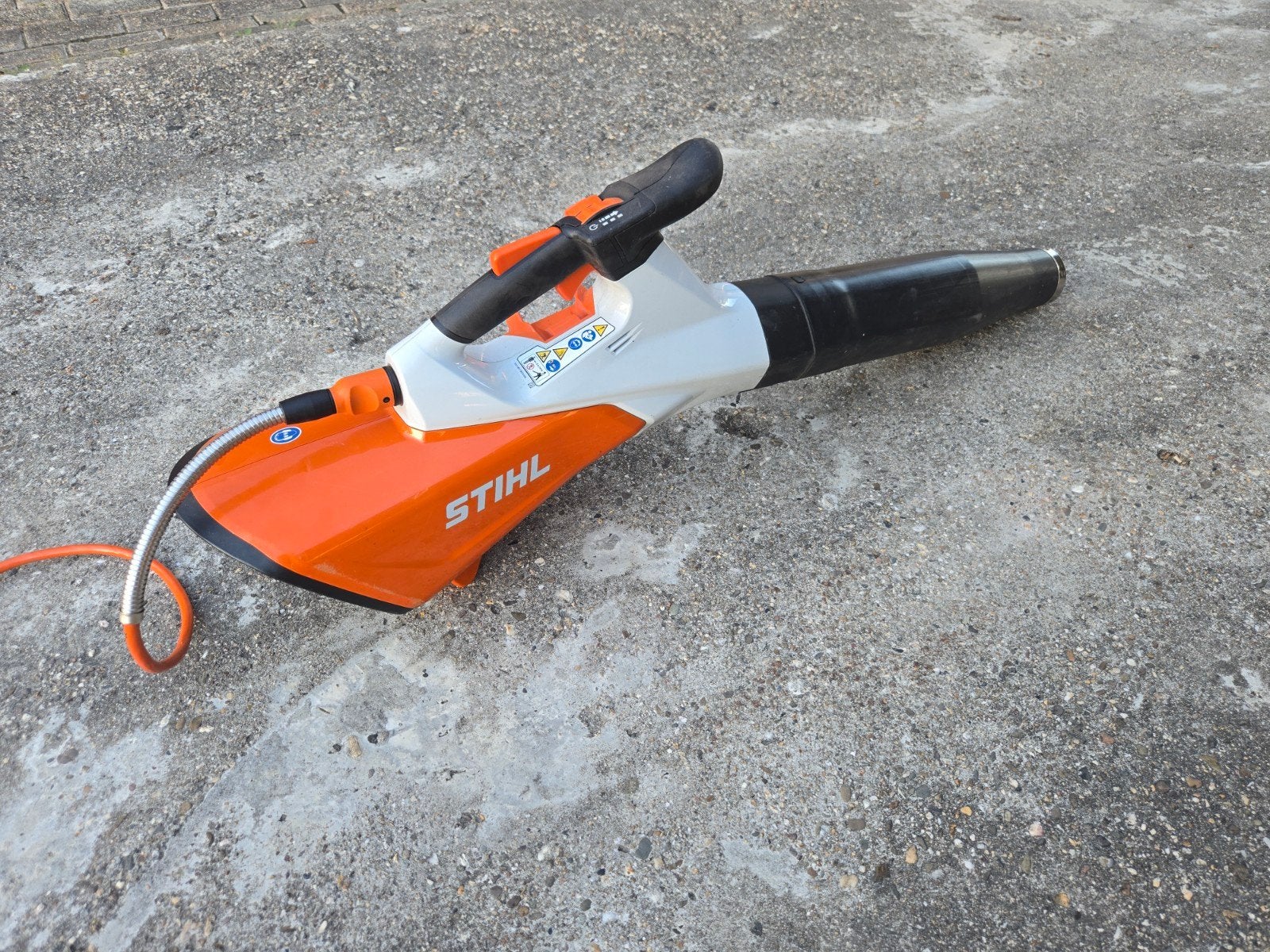Nette Stihl BGA200 accu bladblazer | handgedragen BGA 200, Info@stihl.nl, Gebruikt, Ophalen of Verzenden, STIHL