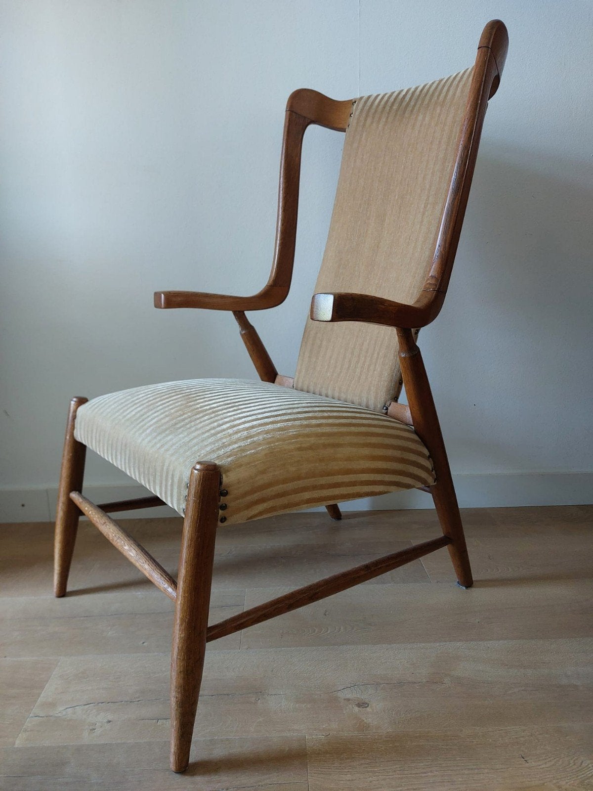Vintage retro fauteuil - Zeer apart model, Ophalen, Huis en Inrichting