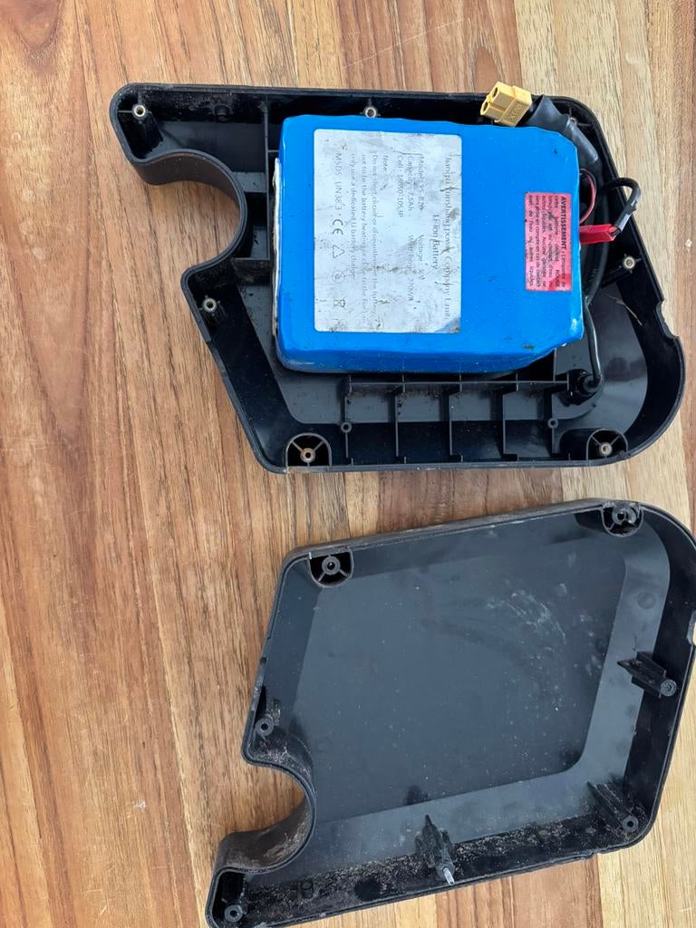 Windgoo accu, Ophalen, Gebruikt