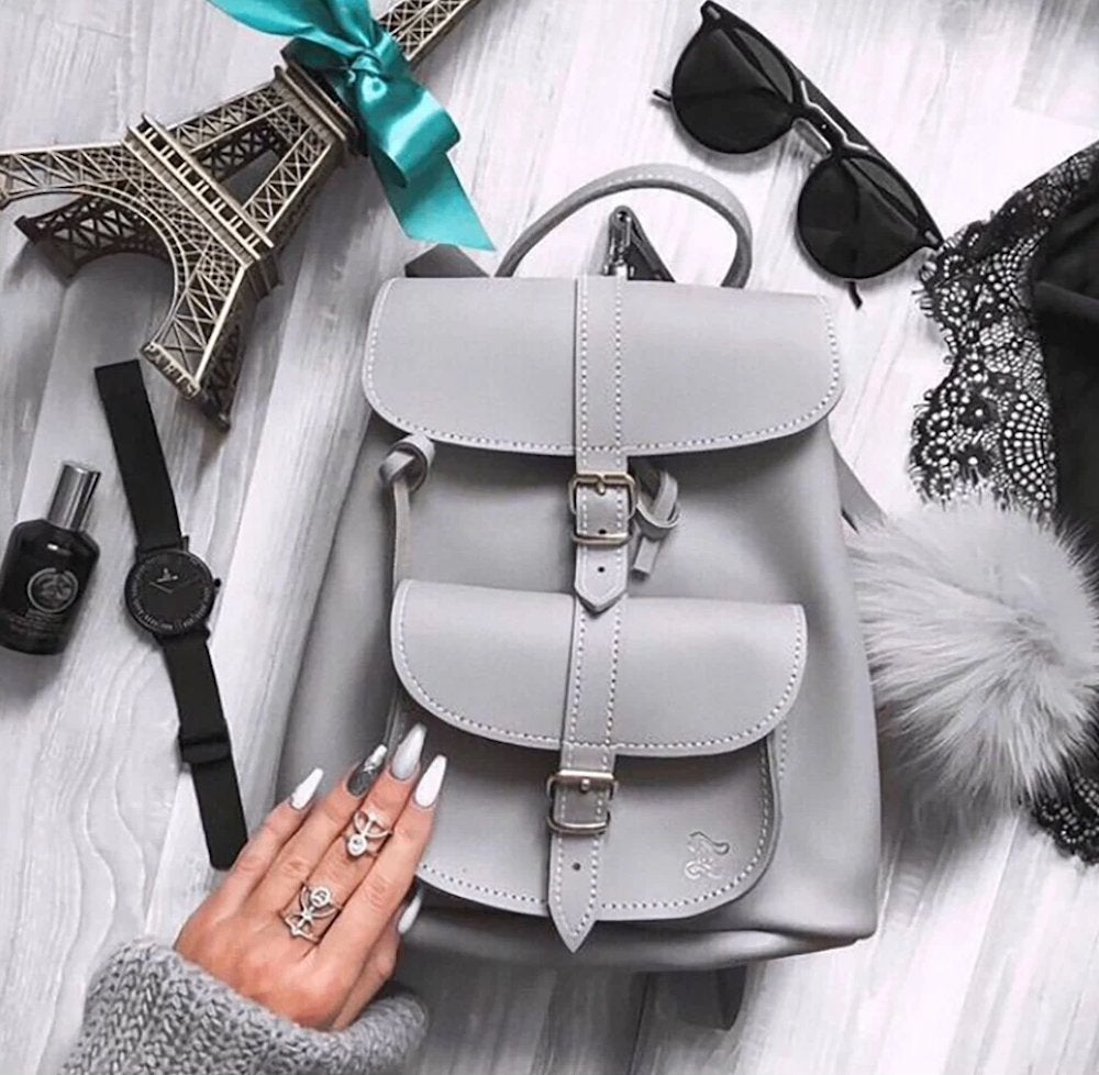 Grey Grafea Michelle Small Backpack, Overige merken, Minder dan 30 cm, 25 tot 40 cm, Ophalen of Verzenden