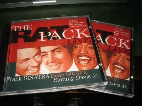 The Rat Pack Live – CD1 & CD2 -, Ophalen of Verzenden, Gebruikt, Jazz