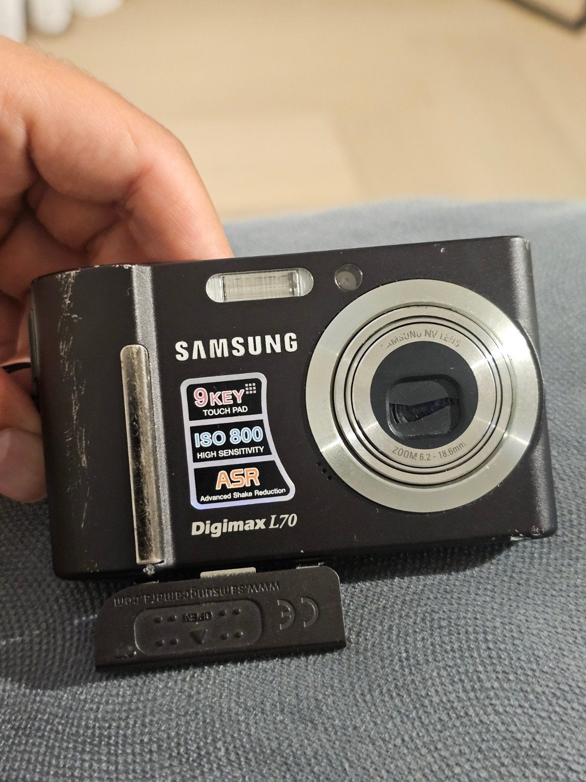 Samsung Digimax L70 Compactcamera - Gebruikt, Audio, Tv en Foto, Ingebouwde flitser, Gebruikt, Ophalen of Verzenden, Compactcamera