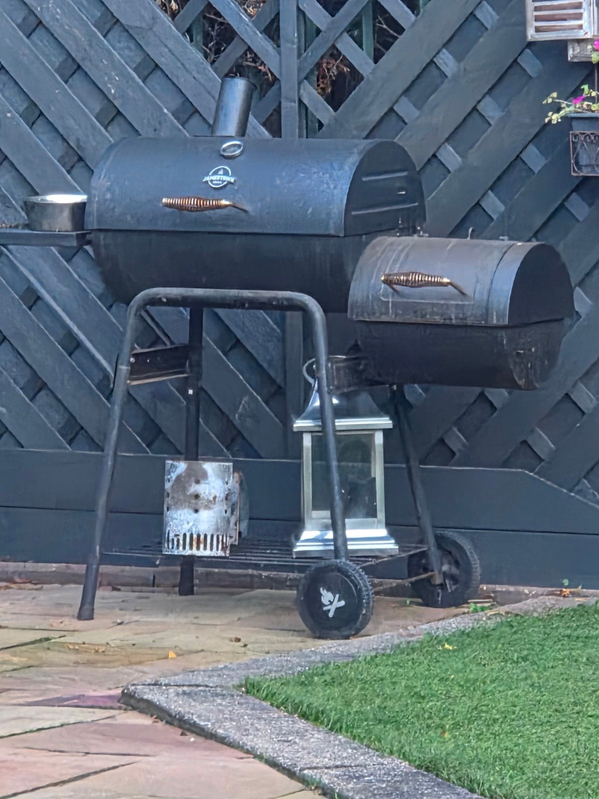 Gebruikte Smoker BBQ met zijbrander, Ophalen of Verzenden, Gebruikt, Jamestown