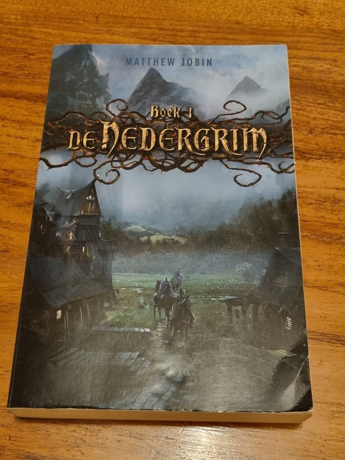 Matthew Jobin - De Nedergrim, Boeken, Ophalen of Verzenden, Zo goed als nieuw, Matthew Jobin