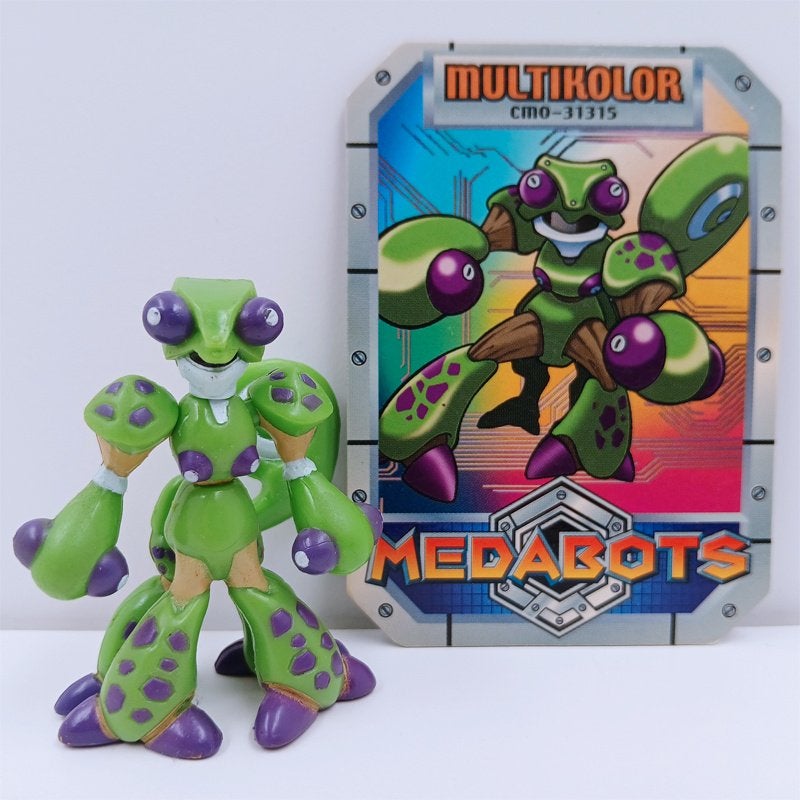 Medabots Multikolor Hasbro 2001 + Card, Ophalen of Verzenden, Zo goed als nieuw