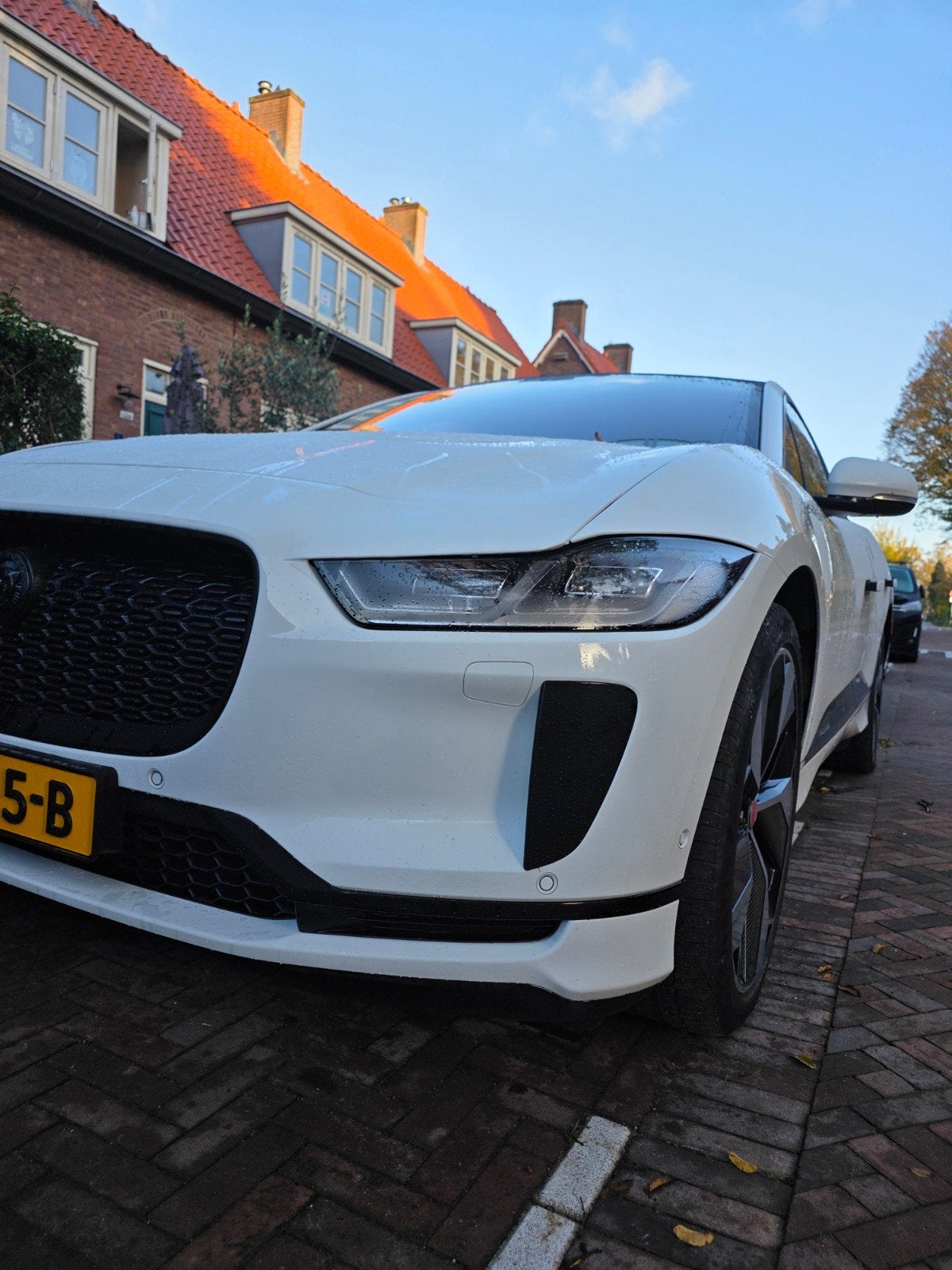 Jaguar I-PACE Ev400 400pk AWD Wit 96% SOH, Auto's, I-PACE, Wit, Elektrisch, SUV of Terreinwagen