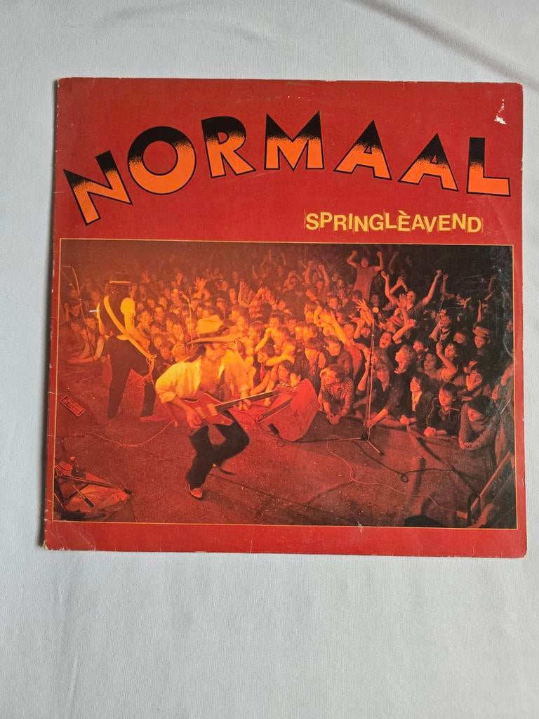 Normaal springlevend lp, Cd's en Dvd's, Vinyl | Nederlandstalig, Ophalen of Verzenden, Gebruikt, 12 inch