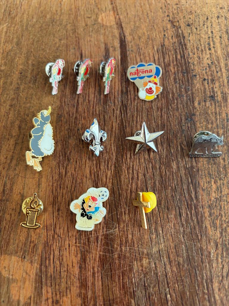 Diverse speldjes (voor bv op revers), Ophalen of Verzenden, Overige onderwerpen, Speldje of Pin