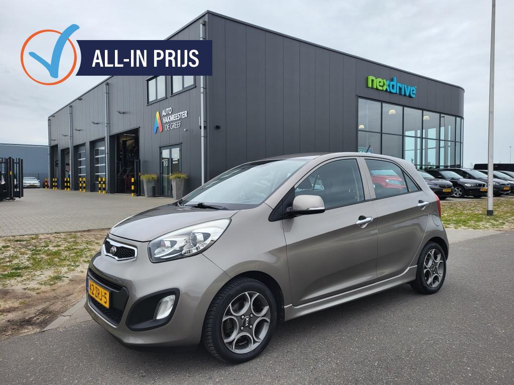 Kia Picanto 1.0 CVVT Design Edition 1e eigenaar Parkeersenso, Auto's, Kia, Bedrijf, Te koop, Picanto, ABS, Airbags, Airconditioning