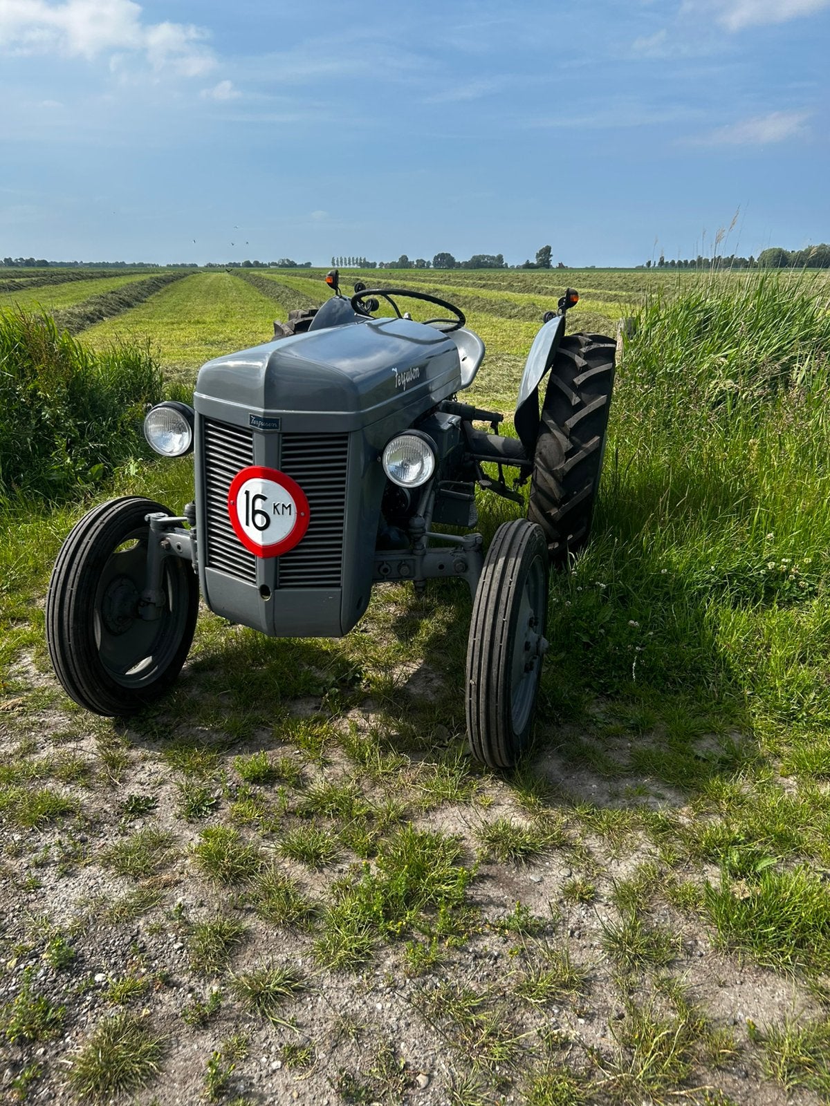 massey ferguson tef, Ophalen, Zo goed als nieuw