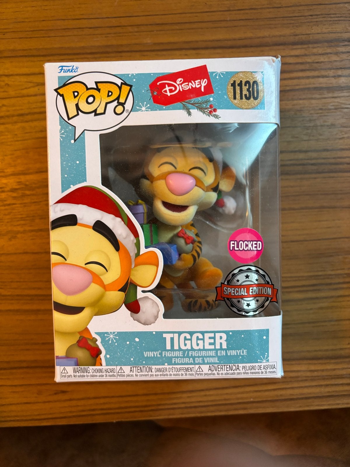 Funko Pop! Disney Tigger #1130 Flocked Special Edition, Ophalen of Verzenden, Zo goed als nieuw