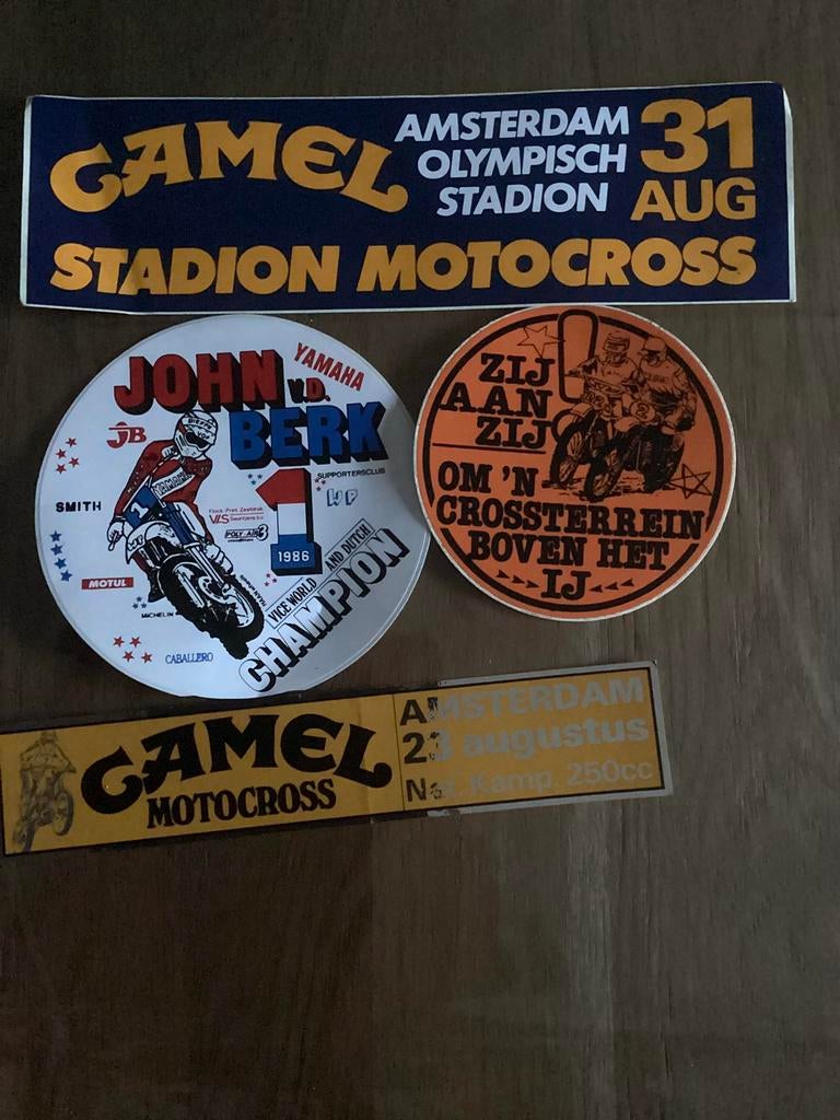 Stickers Camel / motorcross, Ophalen