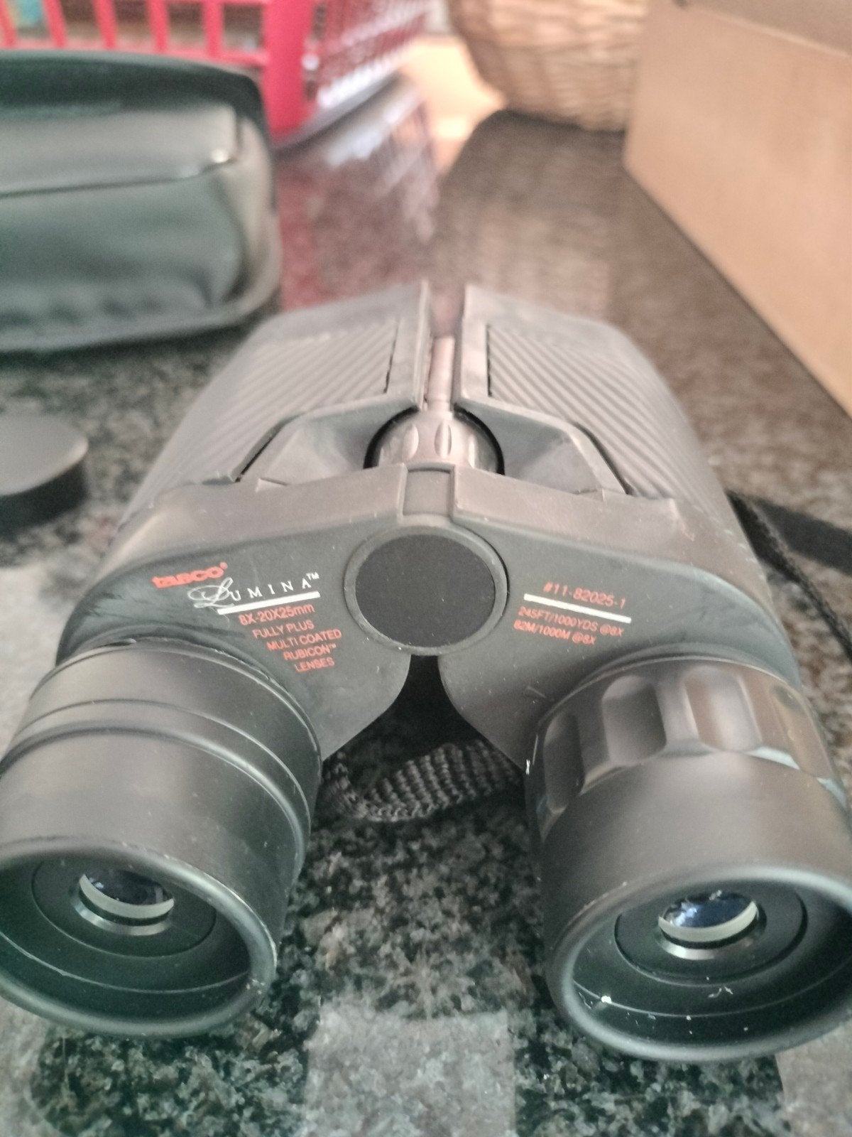 Tasco Lumina verrekijker, Audio, Tv en Foto, Optische apparatuur | Verrekijkers, Ophalen, Zo goed als nieuw, 12 tot 20x, Met hoes of tas
