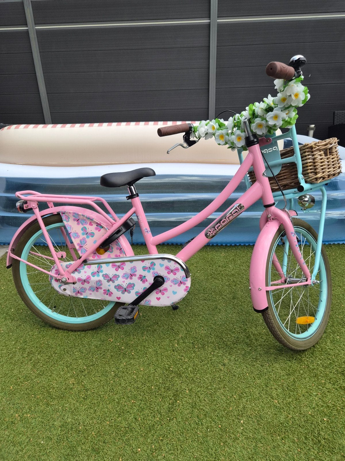 Popal Daily Dutch meisjes fiets 20 INCH, Ophalen, Gebruikt, Popal, Terugtraprem