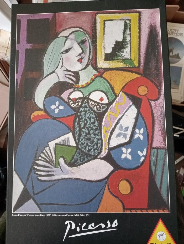 Picasso 'Femme avec Livre 1932' Puzzel, Ophalen of Verzenden, 500 t/m 1500 stukjes