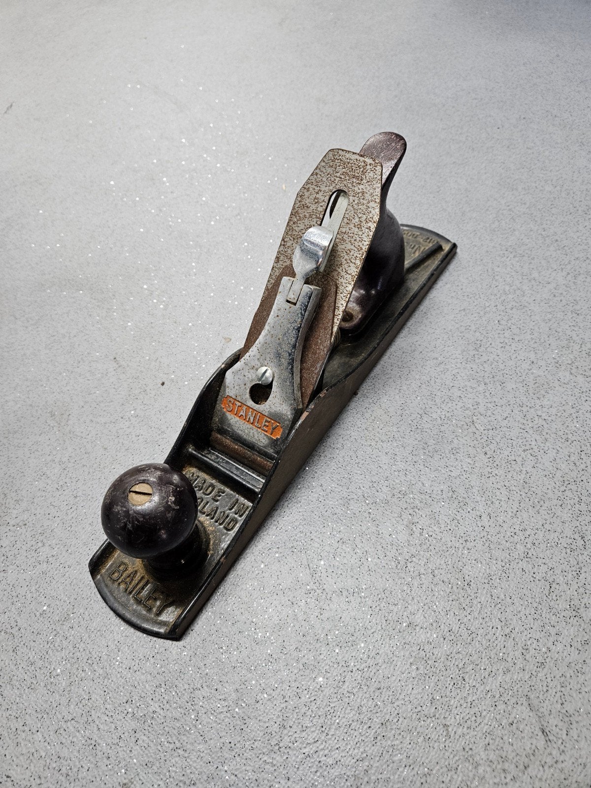 Vintage Stanley Bailey No. 5 schaaf - Made in England, Ophalen of Verzenden