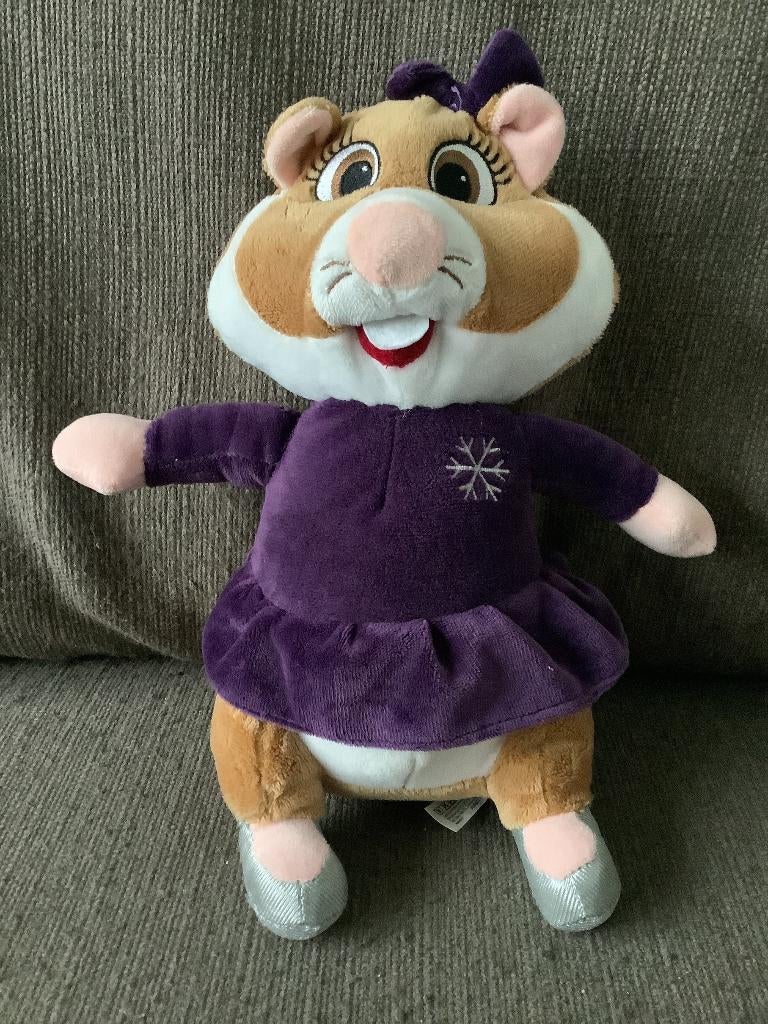AH Kerst hamster paarse jurk  4 euro  2 beschikbaar, Ophalen of Verzenden, Nieuw, Overige typen