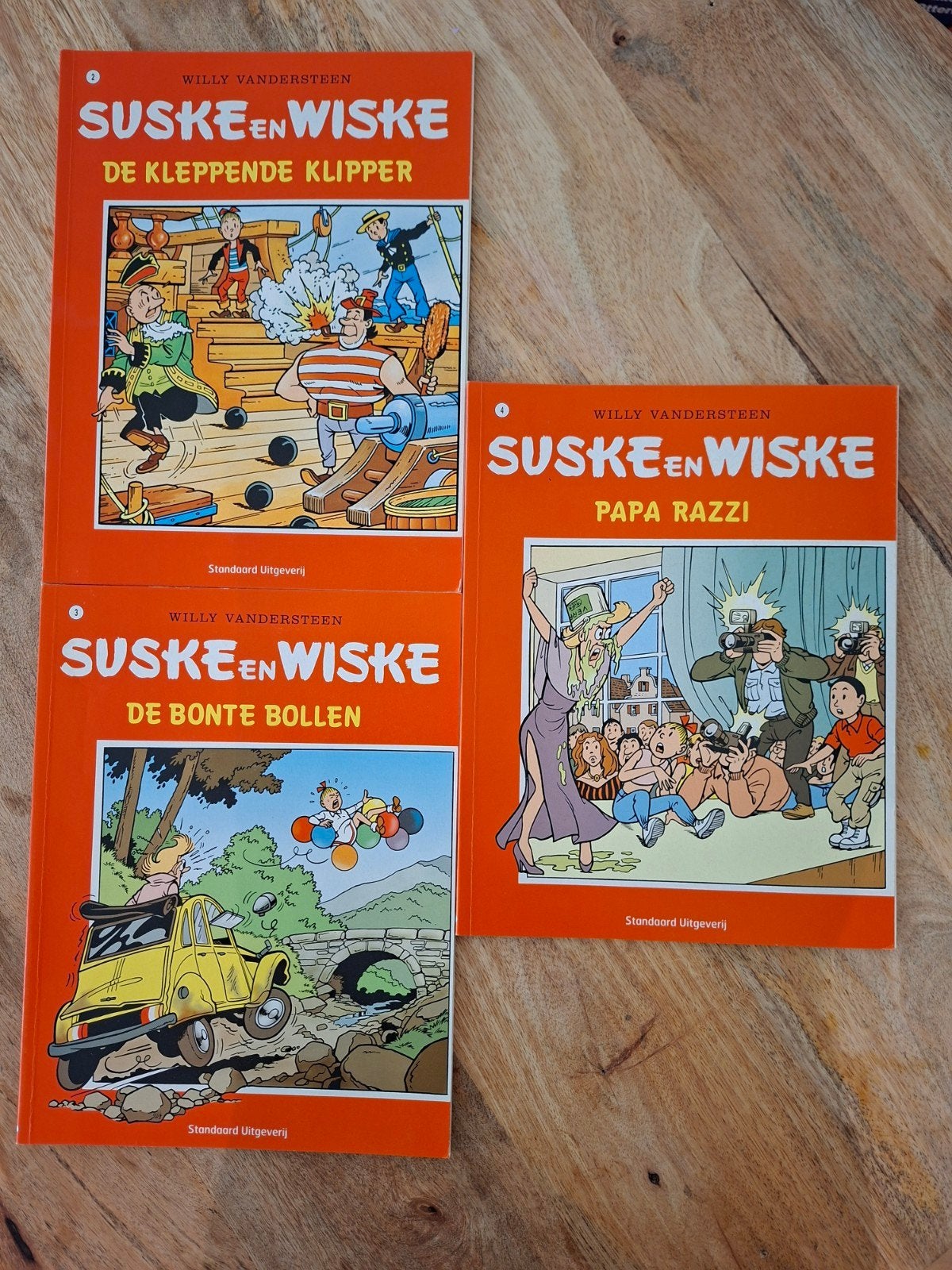 Suske en Wiske Kruidvat reeks: nummer 2, 3 en 4, Ophalen of Verzenden