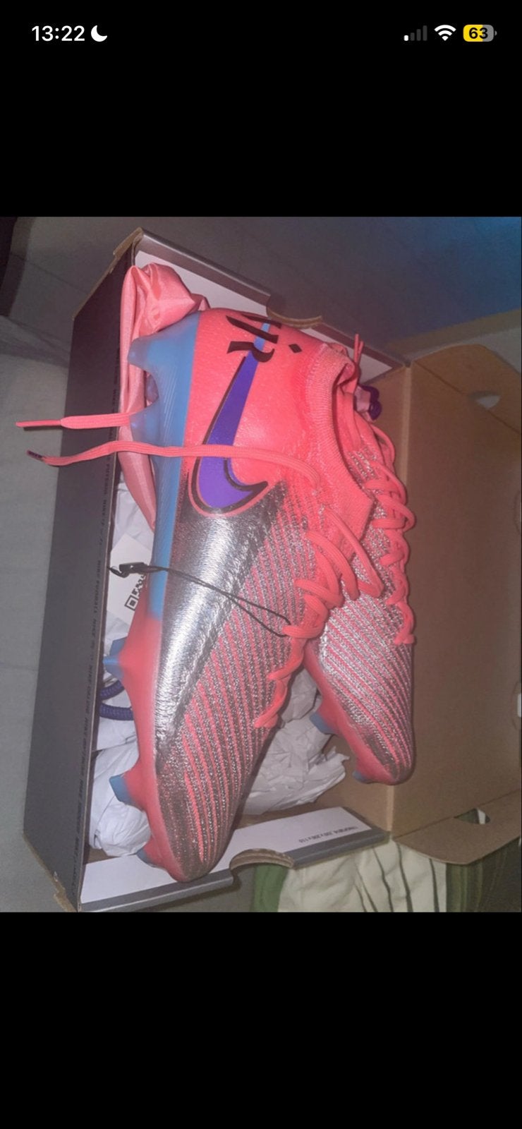 Nike Vini Voa Jr Vapor 16 Elite FG Voetbalschoenen, Sport en Fitness, Maat XS of kleiner, Ophalen of Verzenden, Nieuw, Schoenen