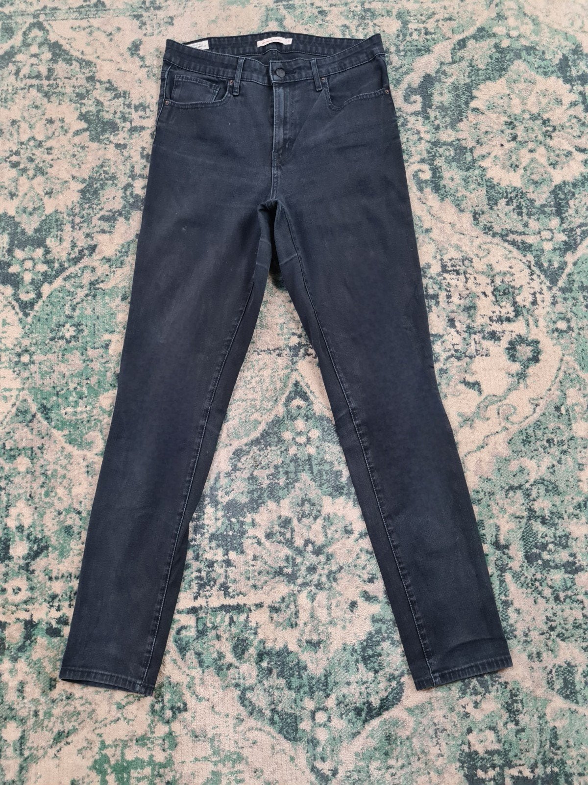 Levi's 721 high rise skinny W31 L30 Dames Tulsi3130 Zwart, Zwart, Ophalen of Verzenden, Zo goed als nieuw, W30 - W32 (confectie 38/40)
