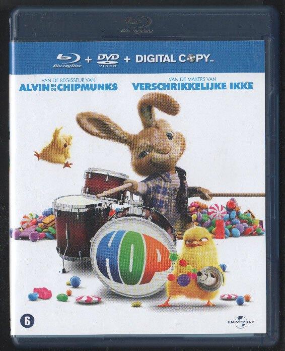 Hop+DVD. Blu-ray. LEES! NL audio+subs! PAASHAAS., Cd's en Dvd's, Ophalen of Verzenden, Gebruikt, Tekenfilms en Animatie, Boxset
