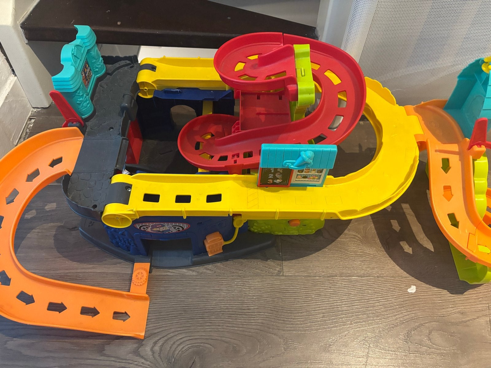 Fisher-Price Little People Garage Speelset met Auto's, Kinderen en Baby's, Speelgoed | Fisher-Price, Ophalen, Gebruikt, Speelset