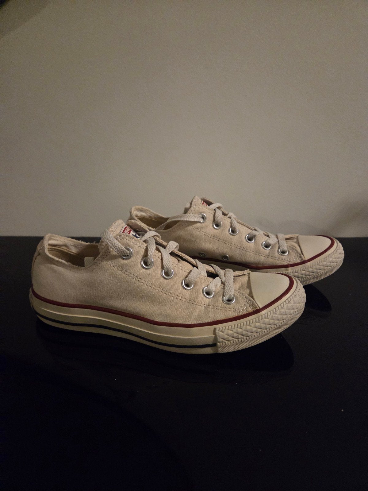 Converse all star, Beige, Converse, Ophalen of Verzenden, Sneakers of Gympen