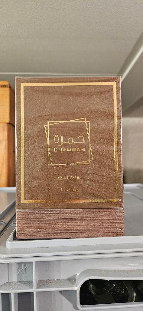 Lattafa Khamrah Qahwa Eau de Parfum 100ML, Ophalen of Verzenden, Nieuw