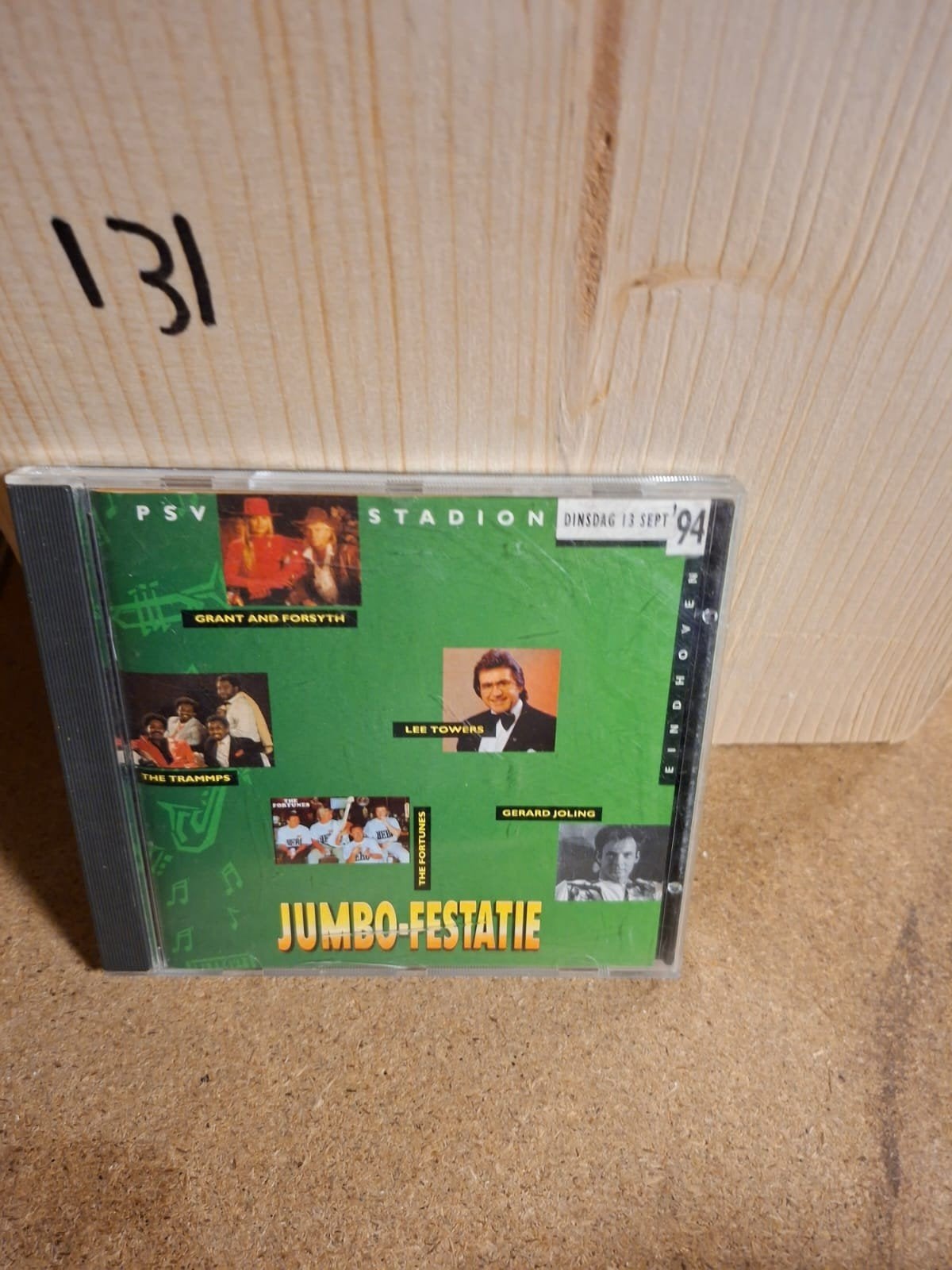 Jumbo-Festatie PSV Stadion 1994 CD - Lee Towers, Gerard Jol, Ophalen of Verzenden, Gebruikt, Pop, Album
