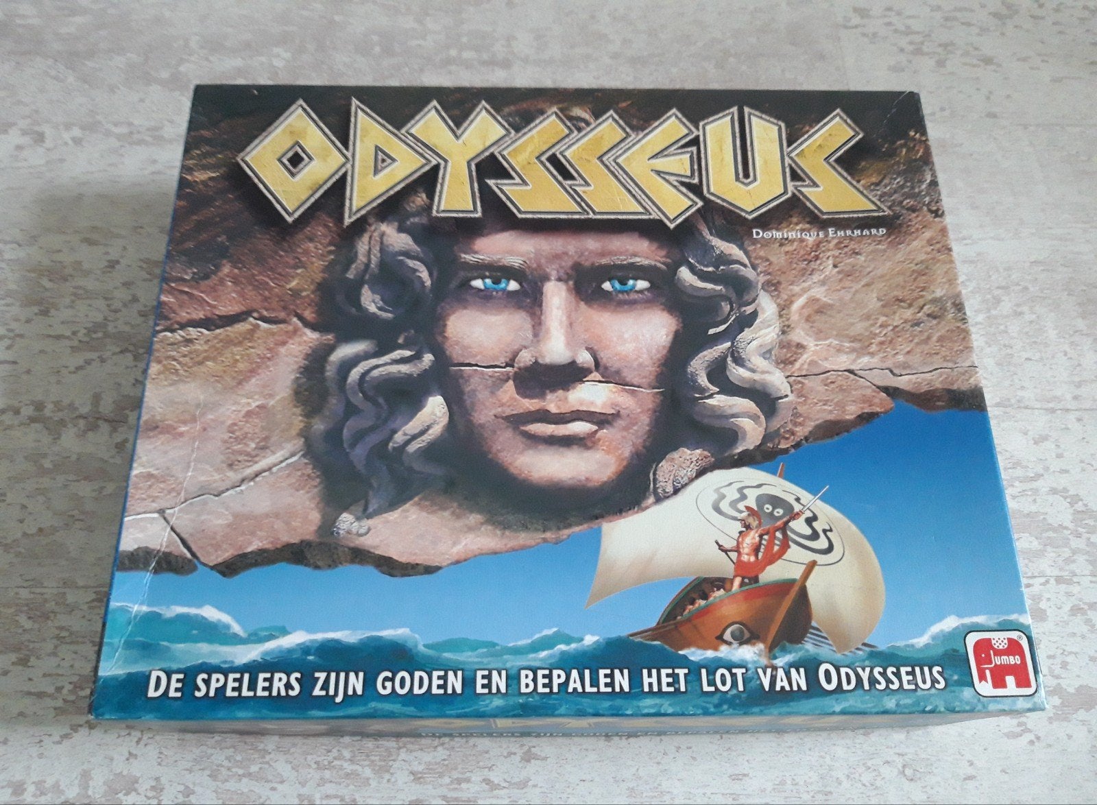 ODYSSEUS mooi spel bordspel, Een of twee spelers, Ophalen of Verzenden, Zo goed als nieuw