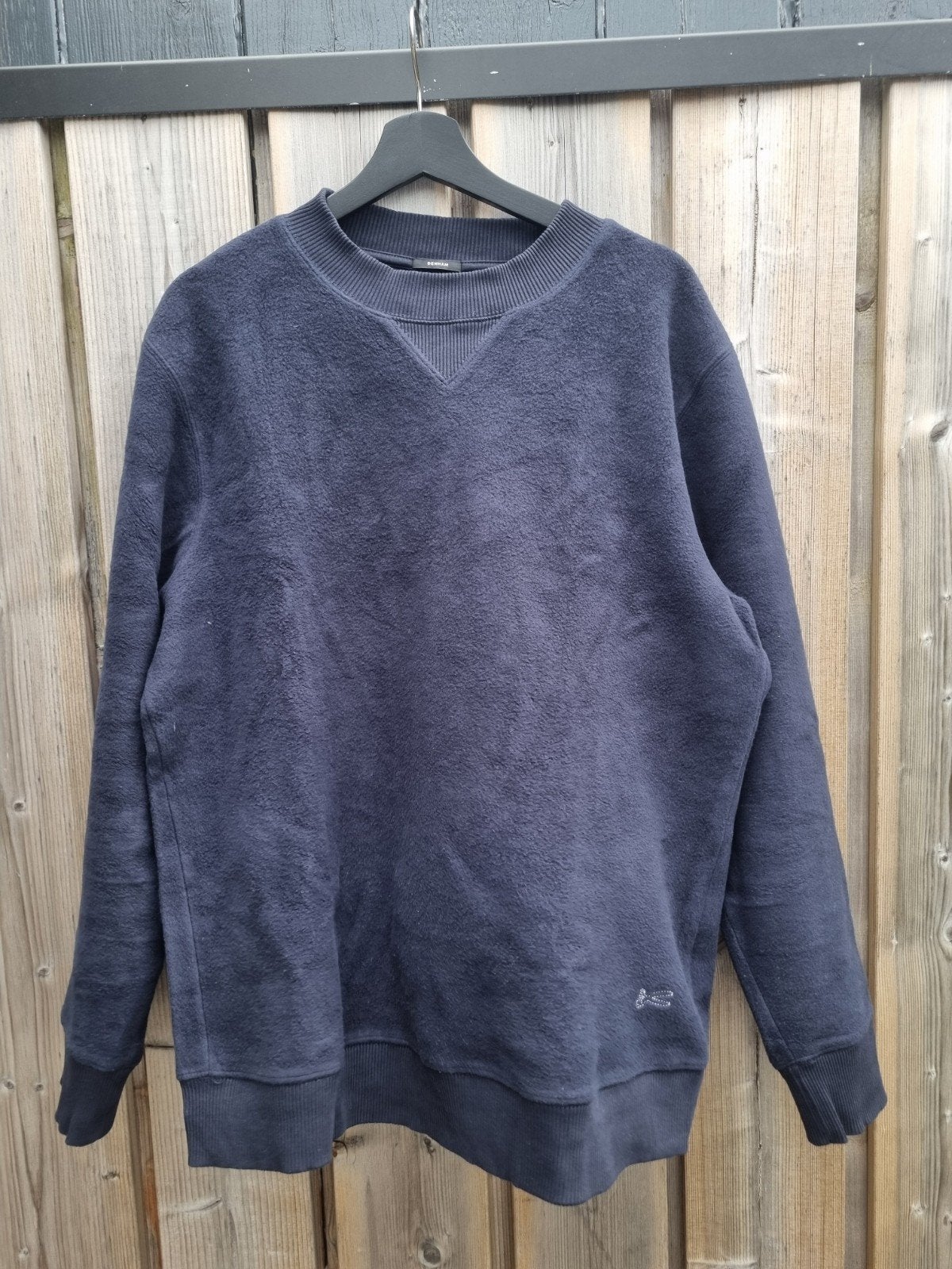 Denham sweater mt XL, Blauw, Maat 56/58 (XL), Ophalen of Verzenden, Zo goed als nieuw