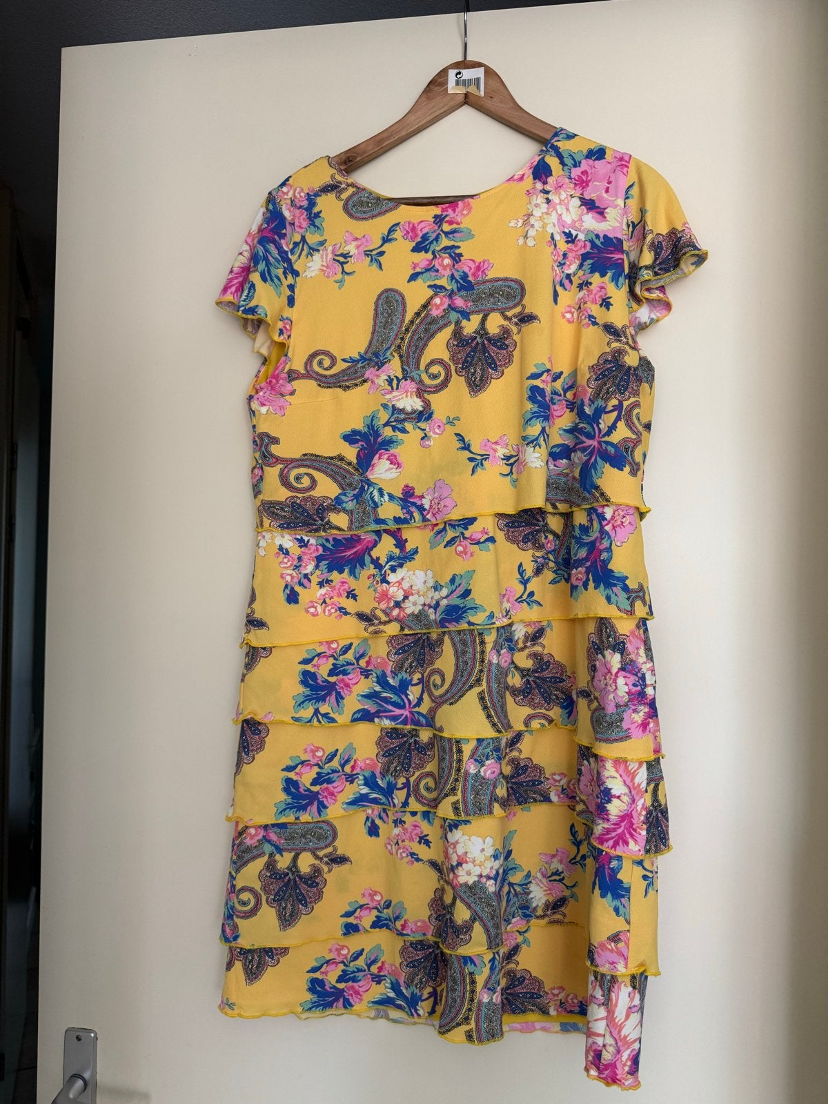 Nieuw Zomerjurkje Maat 42/44 van Van Uffelen, Kleding | Dames, Ophalen of Verzenden, Nieuw, Maat 42/44 (L), Geel
