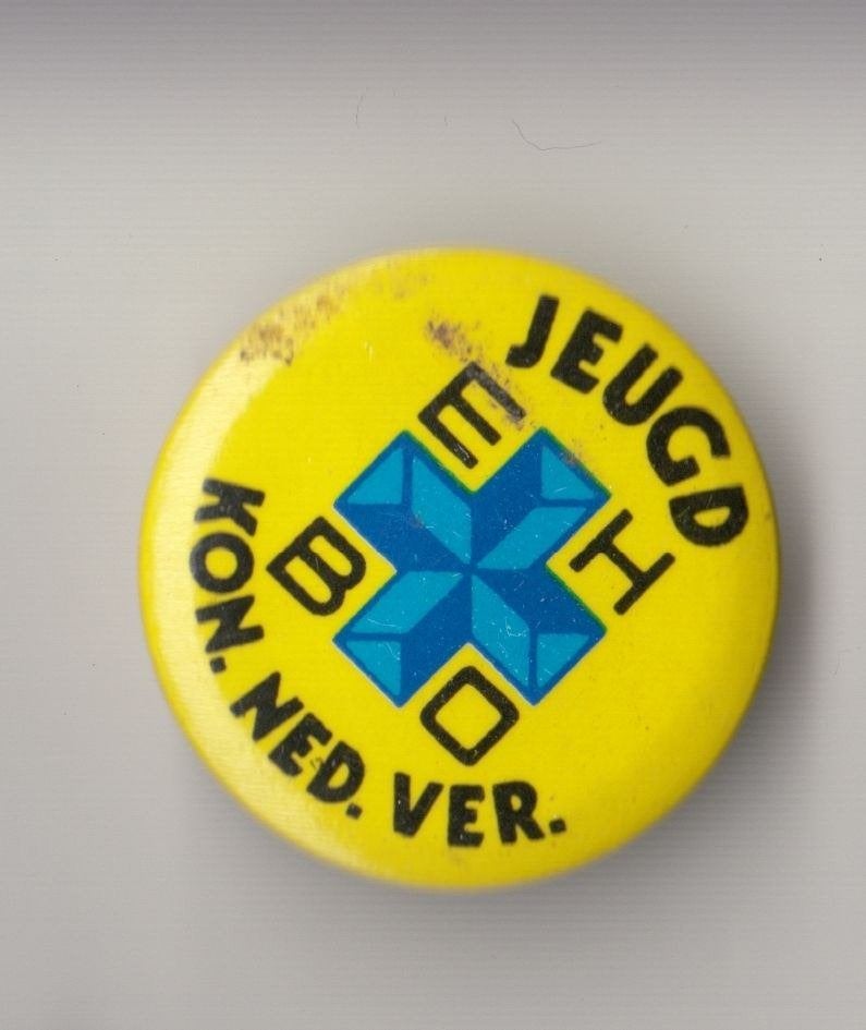 Jeugd EHBO button, Gebruikt, Niet vindbaar, Niet vindbaar, Speldje of Pin