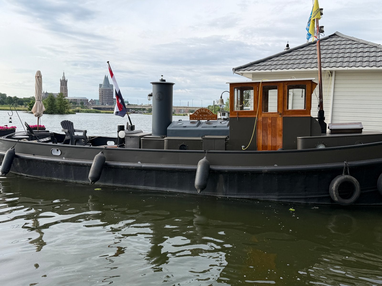 Unieke Sleepboot 'Ertskade' uit 1915 - Klaar voor recreatie, Overige merken, Gebruikt, Binnenboordmotor, Diesel