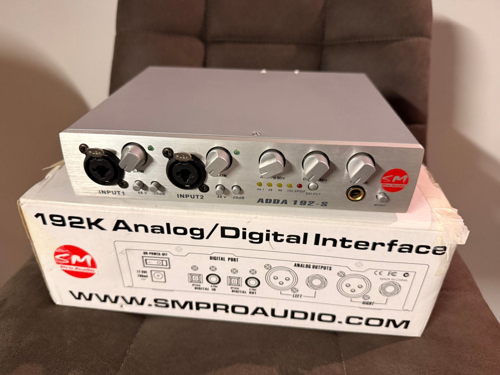 Nieuwe ADDA 192-S Ad convertor (Lynx Aurora), Audio, Tv en Foto, Professionele Audio-, Tv- en Video-apparatuur, Zo goed als nieuw