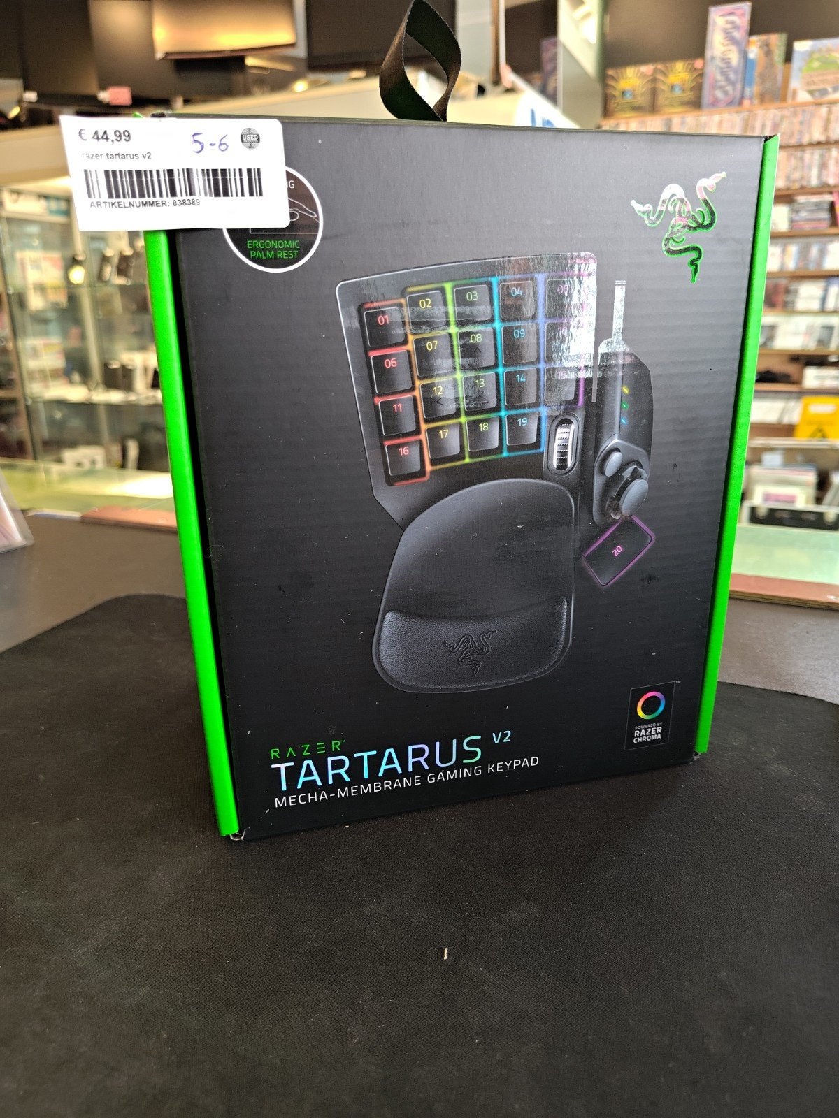 Razer Tartarus V2 Mecha-Membrane Gaming Keypad, 9 Pasteur, Suite 100, Irvine, CA 92618, USA, Razer Inc., Ophalen of Verzenden