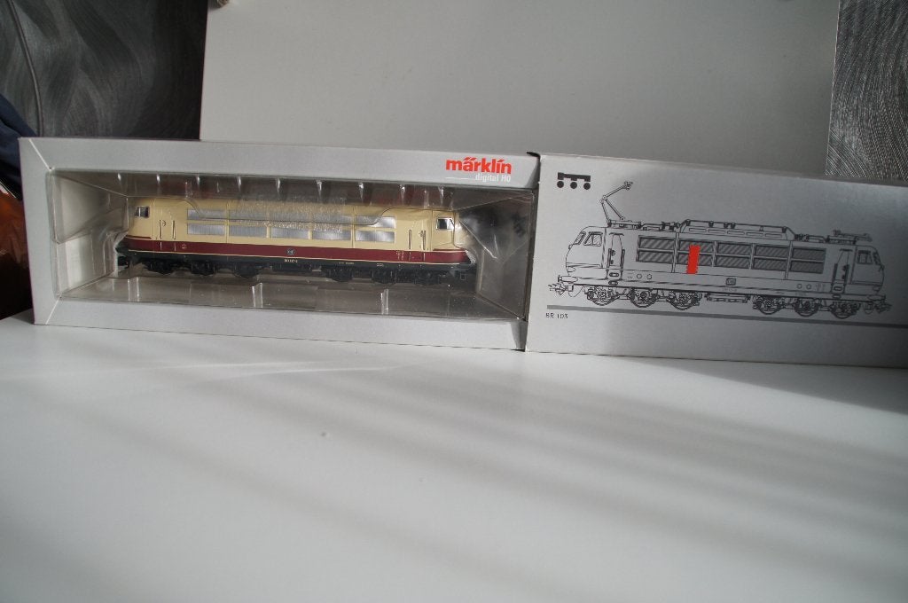 Märklin 39579 H0 Elektrische locomotief TEE BR 103, Ophalen, Wisselstroom, Locomotief, Zo goed als nieuw