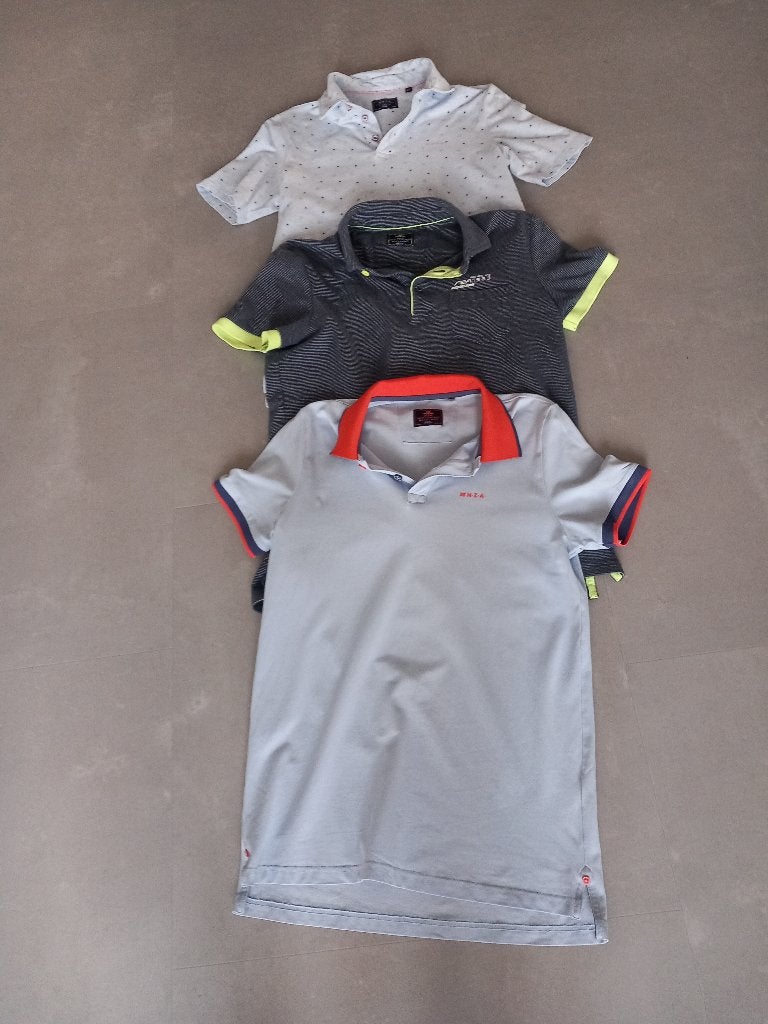 MOOIE MERK POLO,S EN MERK OVERHEMDEN MAAT M, Ophalen of Verzenden, Zo goed als nieuw, Maat 48/50 (M), Overige kleuren