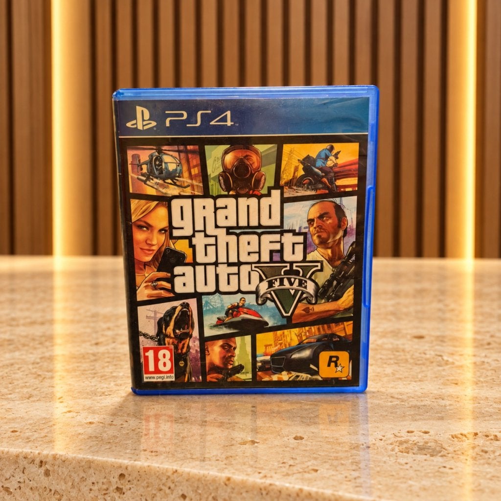Grand Theft Auto V PS5 Game - In Nette Staat, Spelcomputers en Games, Sony, Zo goed als nieuw, Support@sony.com, 1-7-1 Konan, Minato-ku
Tokyo 108-0075
Japan