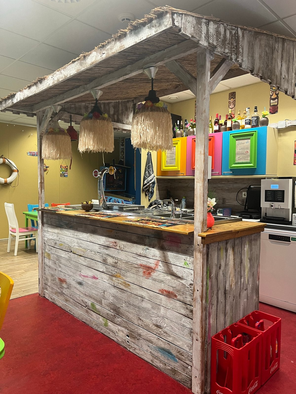 Complete Bar met Tap en Dubbele Koeling, Ophalen, Gebruikt, Overige typen