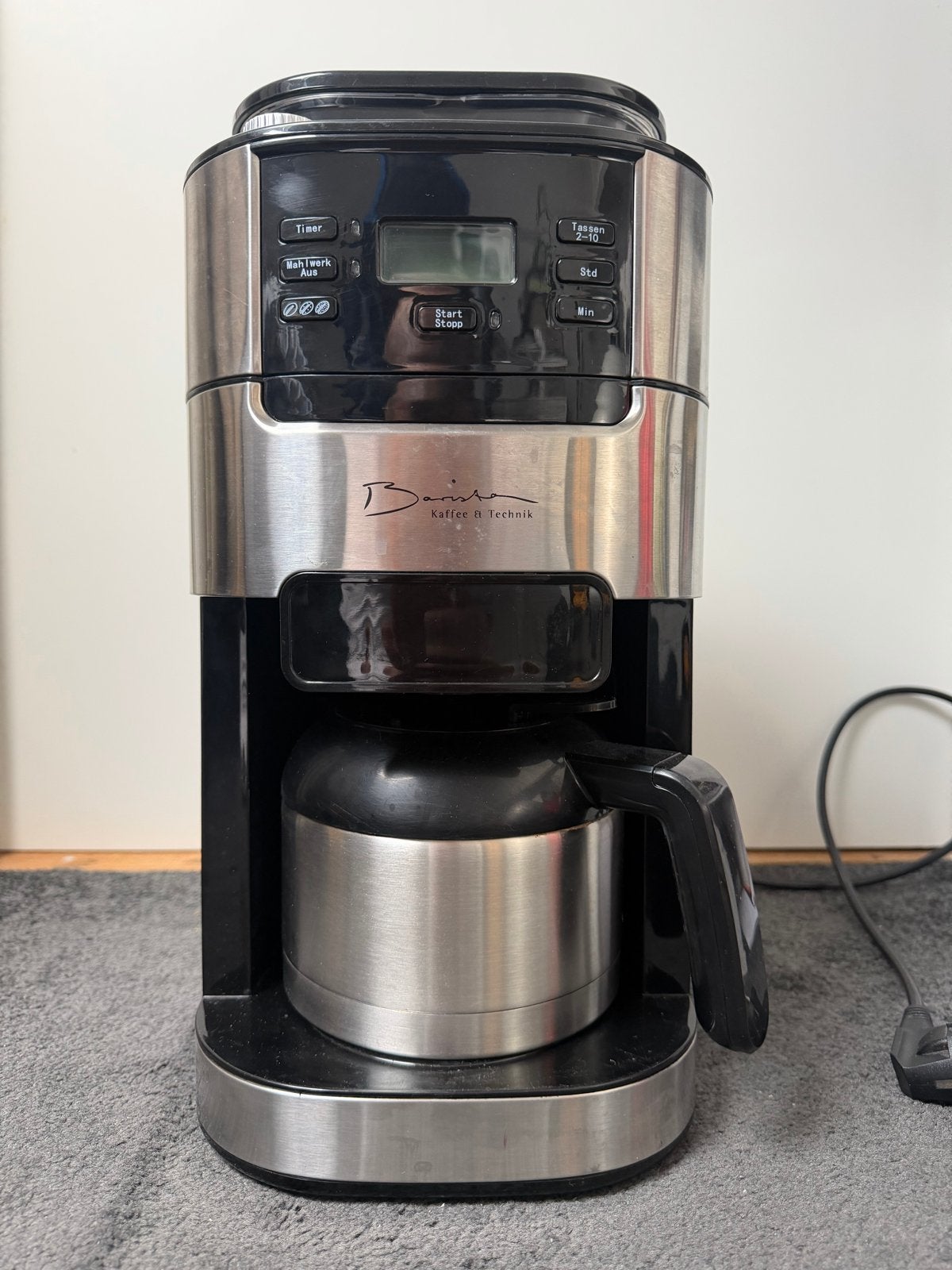 Barista Koffiezetapparaat met geintegreerde bonenmaler, Ophalen, Gebruikt, Koffiemachine, Koffiebonen